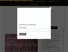 Tablet Screenshot of muhammadpbuh.org